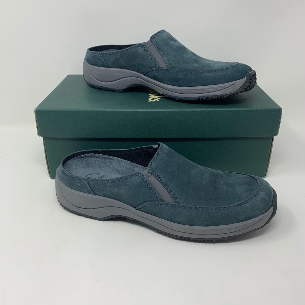 Clark Blue Willett Shoes